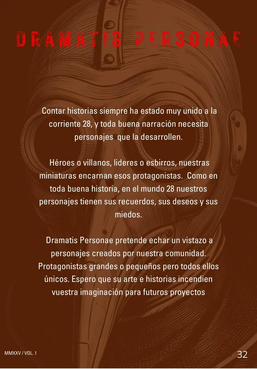 Personajes creados por la comunidad del movimiento 28