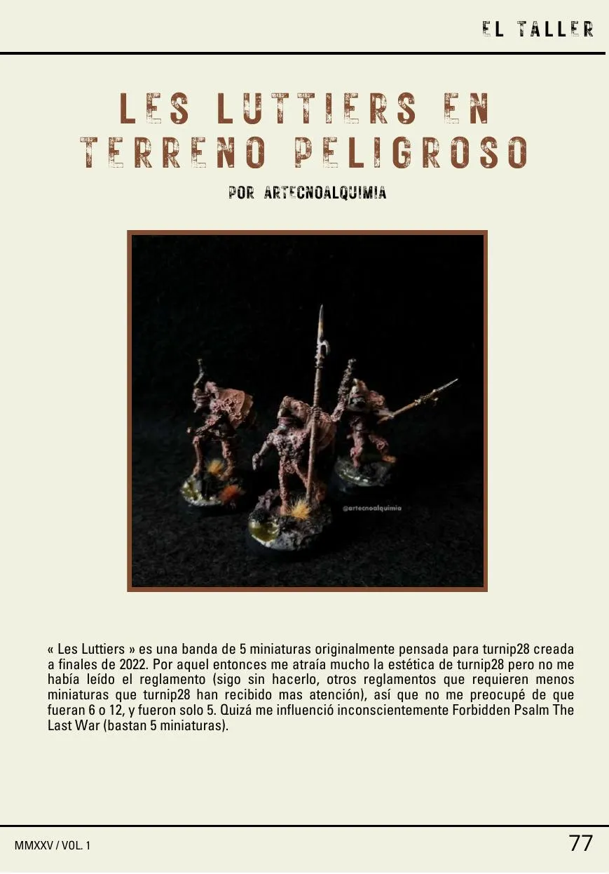 Tutorial de conversión de miniaturas y terreno por Artecnoalquimia